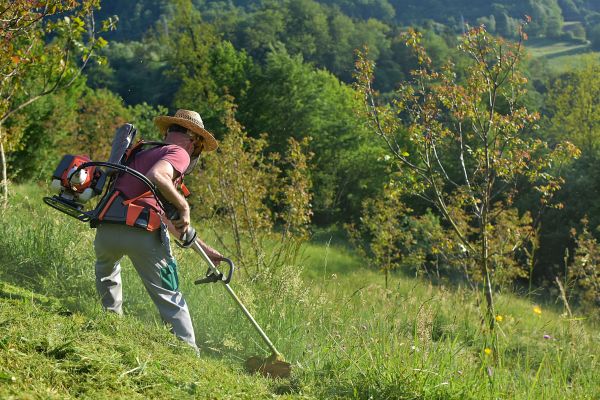 Slope Mowing in Powder Springs